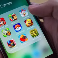 Ilustrasi Game mobile (iStockPhoto)