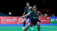 Pebulu tangkis ganda putri Indonesia&nbsp;Lanny Tria Mayasari/Siti Fadia Silva Ramadhanti kalah dari unggulan pertama asal China&nbsp;Liu Sheng Shu/Tan Ning di perempat final Japan Open 2025.&nbsp;Lanny/Fadia&nbsp;kalah rubber game 21-10, 17-21, dan 16-21 di Tokyo Metropolitan Gymnasium, Jumat (19/7). (foto: PBSI)