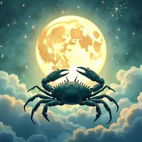 logo ramalan zodiak cancer (sumber: AI generated)