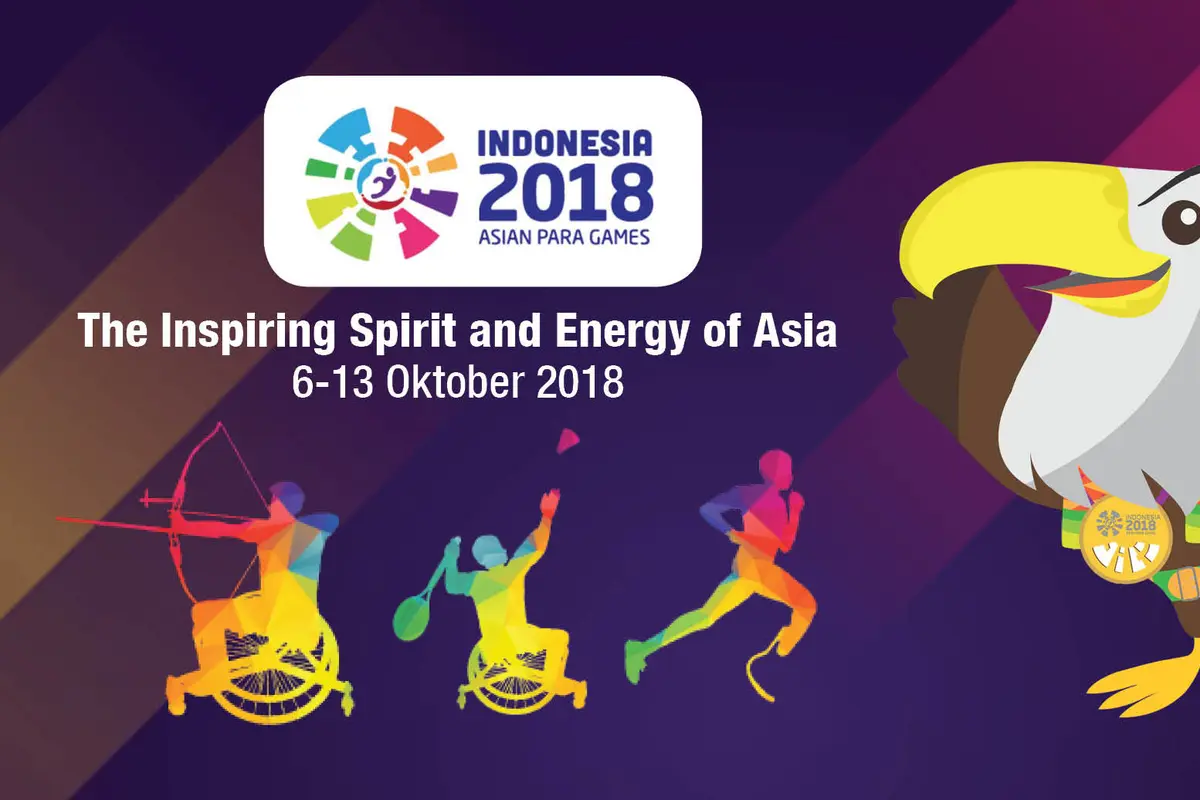 Banner Asian Para Games 2018