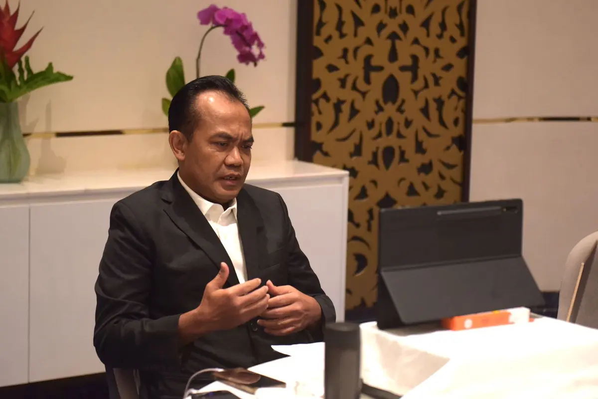 Sekretaris Kementerian Koordinator Bidang Perekonomian Susiwijono Moegiarso