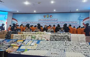 Apartemen hingga Gudang Pakan Ternak Jadi Tempat Produksi Narkoba