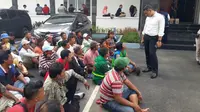 Sekali Gebrak Polisi Surabaya Ringkus 153 Preman