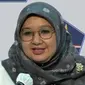 Juru Bicara Vaksinasi COVID-19 Kementerian Kesehatan RI Siti Nadia Tarmidzi di Istana Kepresidenan Jakarta, Senin (4/1/2021). (Biro Pers Sekretariat Presiden/Kris)