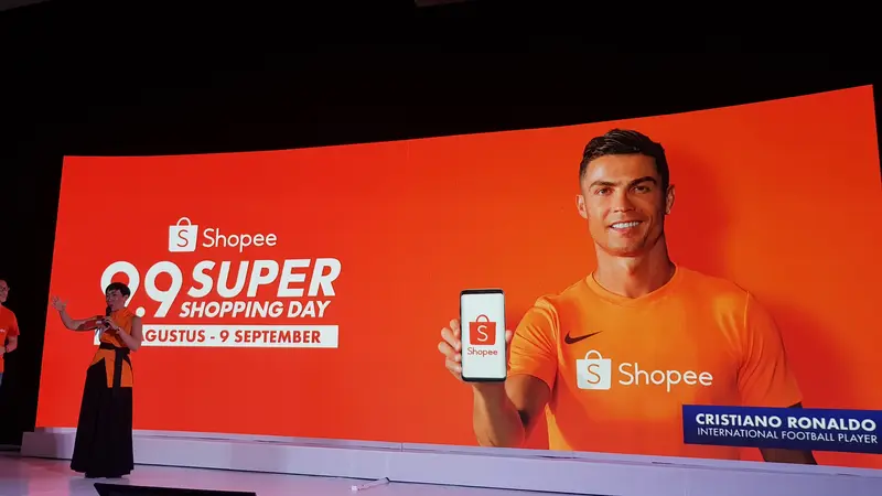 Shopee Perkenalkan Cristiano Ronaldo Sebagai Brand Ambassador Dunia Bola