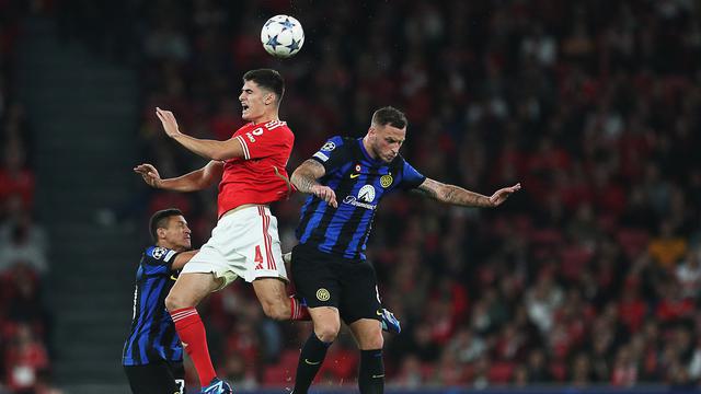 Hasil Benfica vs Inter Milan di Liga Champions