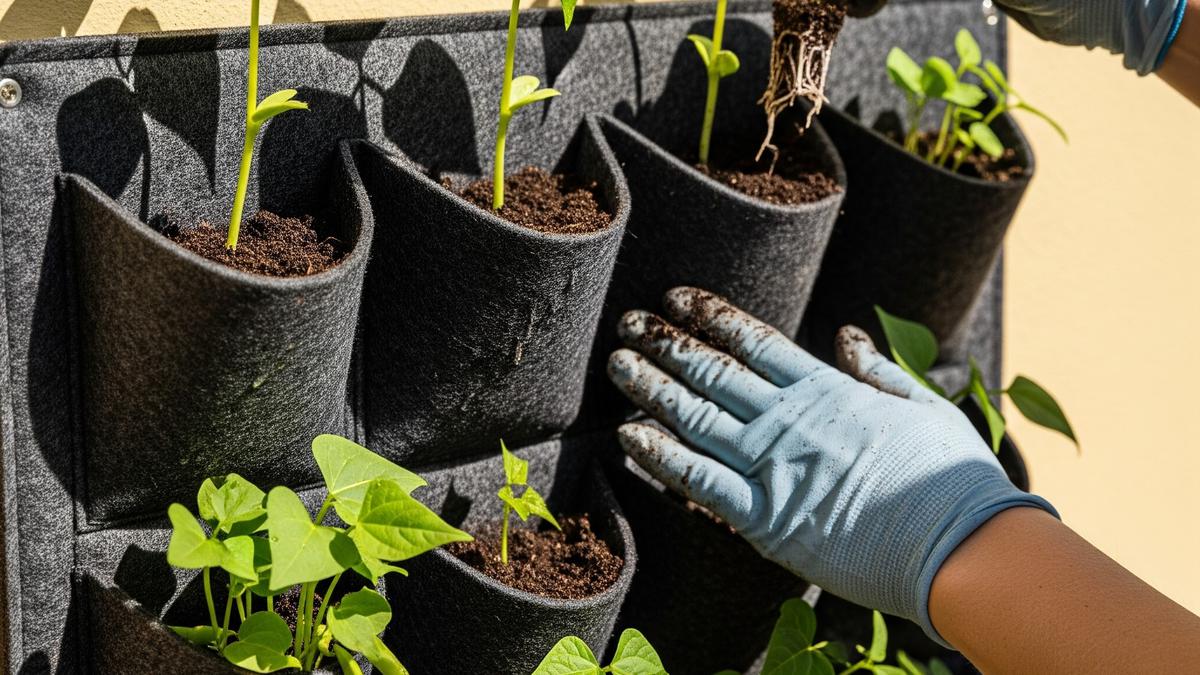 7 Trik Menanam Buncis Mini di Vertical Planter untuk Ruang Terbatas