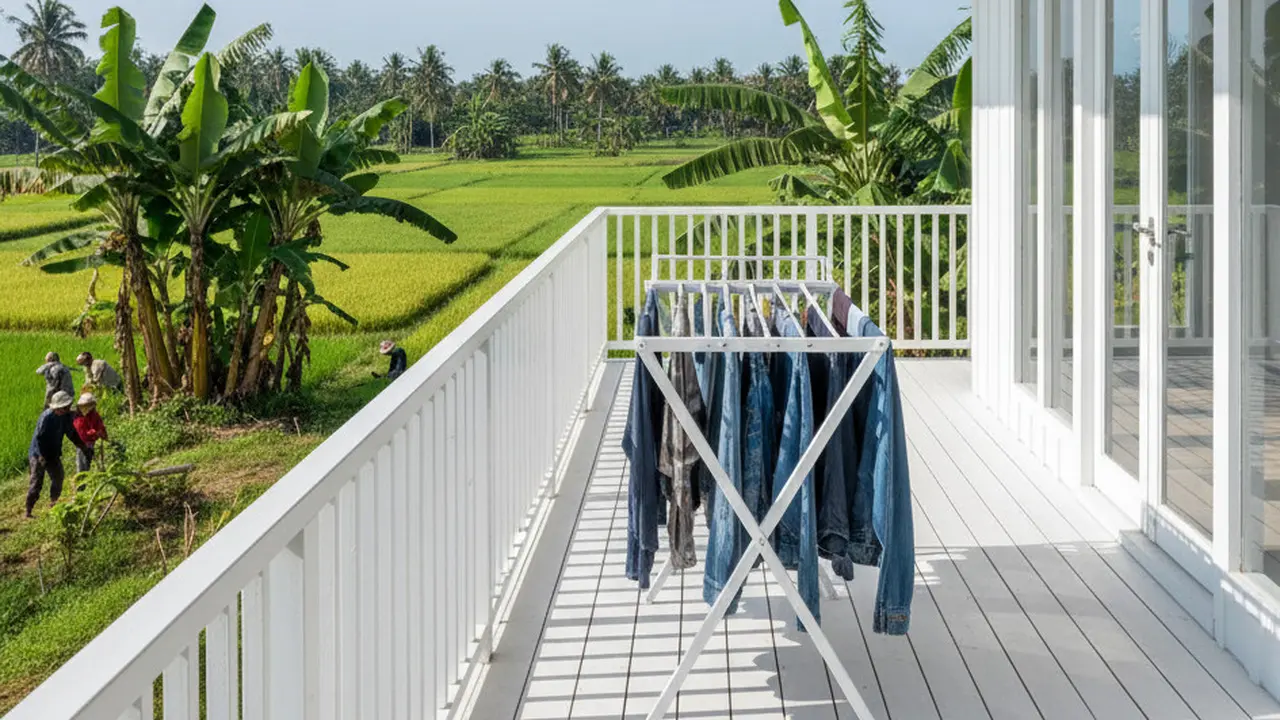 Inspirasi Rumah dengan Balkon Luas