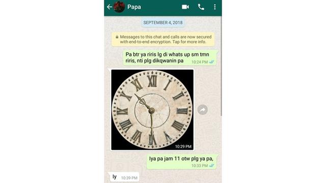 5 Chat Ayah ke Anak Mencoba Gaul Ini Bikin Tepuk Jidat