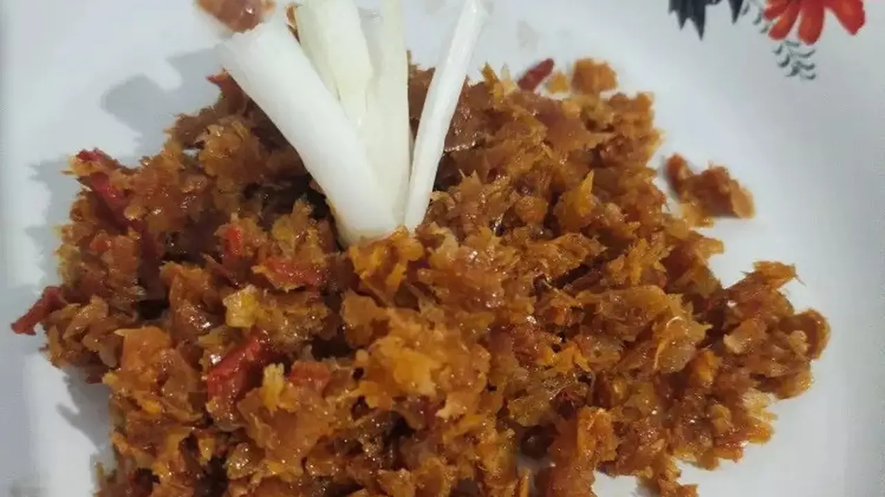 Resep sambal kulit udang. (dok. Cookpad @jeklindapoer7721)