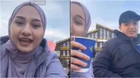 6 Momen Nadzira Shafa Bertemu Tour Guide Mirip Ameer Azzikra di Uzbekistan