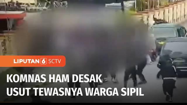 Komnas HAM mendesak Polda Papua mengungkap meninggalnya seorang warga, saat KPK menangkap Gubernur Papua Lukas Enembe. Komnas HAM juga mengecam perusakan fasilitas umum dan kerusuhan yang terjadi saat penangkapan.