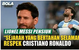 Lionel Messi Pensiun dari Timnas Argentina, Cristiano Ronaldo Kirim Pesan Penuh Respek: “Sejarah yang Bertahan Selamanya”