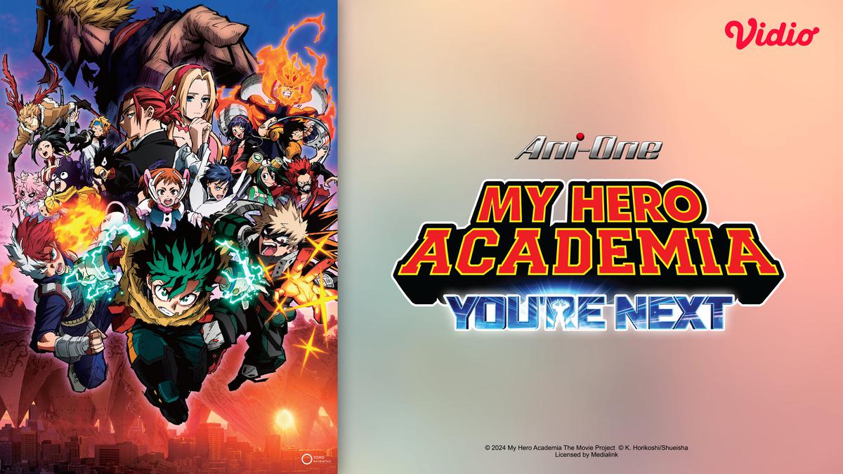 Sinopsis My Hero Academia: You’re Next Film Animasi di Vidio: Munculnya Sosok All Might Palsu