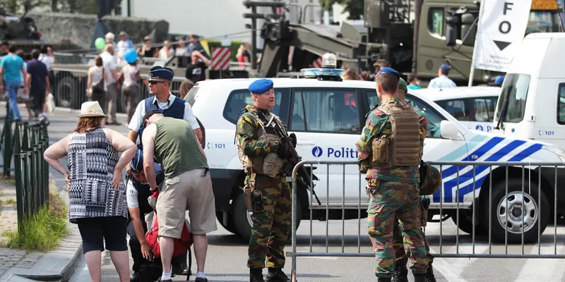 20160721-Perayaan Hari Nasional Belgia di Tengah Waspada Teror-Brussels