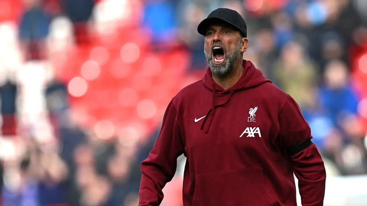 Jurgen Klopp - Liverpool Vs Everton di Premier League 2023/2024