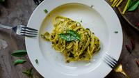 ilustrasi Resep Pasta Saus Pesto/Photo by Lgh_9 from Pexels