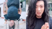 Pria Kreatif, Buat Alat Mencuci Rambut Bagi yang Malas Keramas