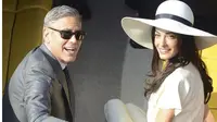 George Clooney dan Amal Alamuddin (Mirror.co.uk) 