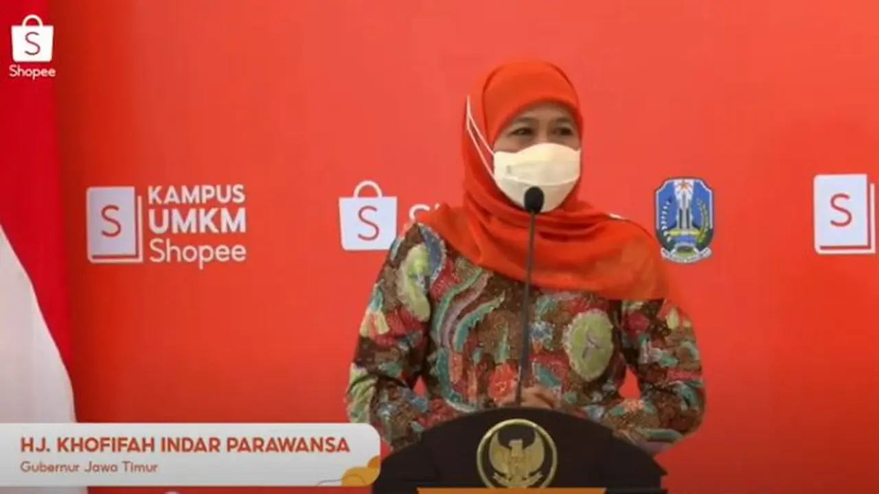 Gubernur Jawa Timur Khofifah Indar Parawansa
