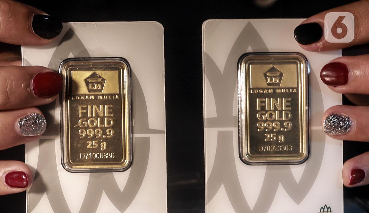 FOTO: Harga Emas Antam Naik Menjadi Rp 937.000 per Gram ...