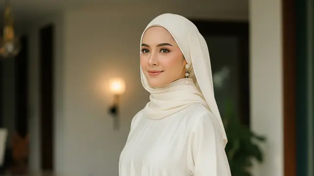 Model Baju Kurung Warna Ivory untuk Lebaran 2026