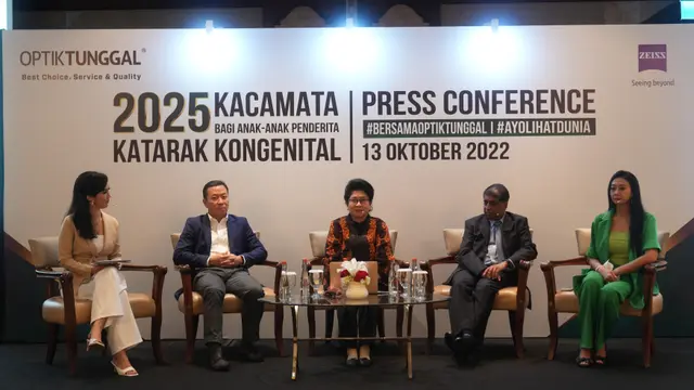 Optik Tunggal Siapkan 2025 Kacamata untuk Anak Pra-Sejahtera Penderita Katarak