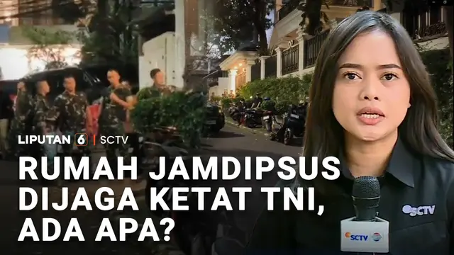 Rumah Jampidsus Dijaga Ketat TNI, Ada Apa?