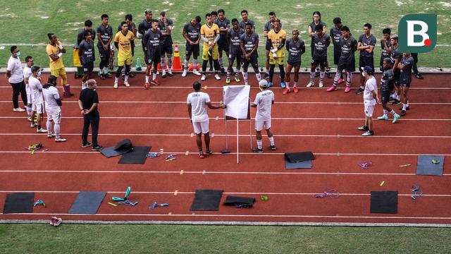 Foto: Gelar Latihan Pungkasan, Persita Tangerang Siap Hadapi Pertandingan Perdana BRI Liga 1