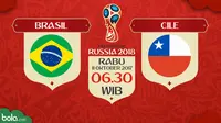 Kualifikasi Piala Dunia 2018 Brasil Vs Cile (Bola.com/Adreanus Titus)