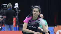 Chiara Marvella Handoyo melesat ke final Kejuaraan Dunia Junior 2023. Pebulu tangkis tunggal putri Indonesia tersebut mengalahkan Huang Lin Ran 21-17 dan 21-19 di The Podium Arena, Spokane, Washington, Amerika Serikat, Sabtu (7/10) waktu setempat. (foto: PBSI)