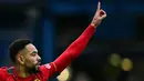 Mencetak tiga gol alias hattrick di kompetisi seketat Premier League Liga Inggris tentu menjadi suatu kebanggaan tersendiri bagi setiap pemain. Tak terkecuali bagi 6 pesepak bola Brasil berikut yang telah mencatatkan namanya sebagai pencetak hattrick sepanjang sejarah Premier League Liga Inggris. (AFP/Ben Stansall)