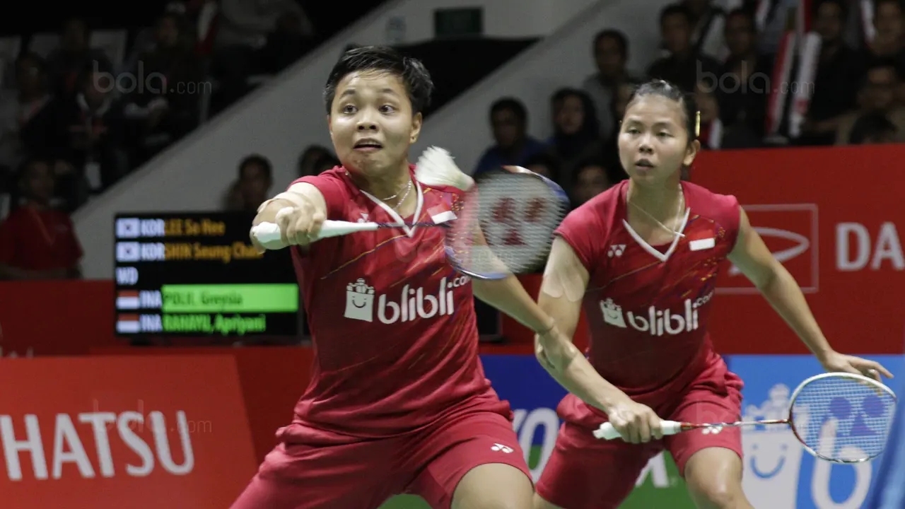 Indonesia Master 2018, Greysia Polii/Apriyani Rahayu, Lee So-hee/Shin Seung-chan