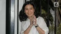 Para Calon Menteri Prabowo Subianto Disebut Pakai Dress Code Batik, Veronica Tan Pilih Kenakan Gaun Putih