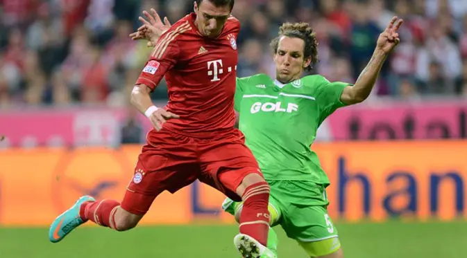 Mario Mandzukic saat masih membela Bayern Munchen (AFP PHOTO/Christof Stache)