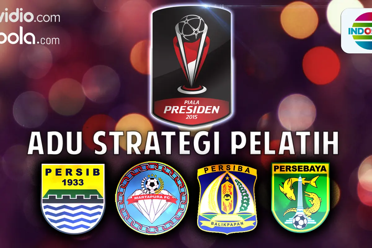 Piala Presiden: Adu Strategi Pelatih