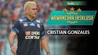 Wawancara Eksklusif Cristian Gonzales (Bola.com/Adreanus Titus)