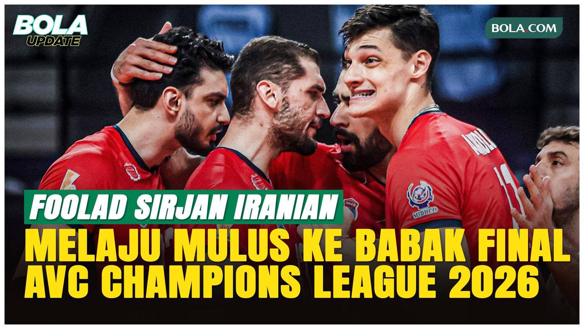 Foolad Sirjan Ganas, Wakil Iran Melaju ke Final AVC Champions League 2026