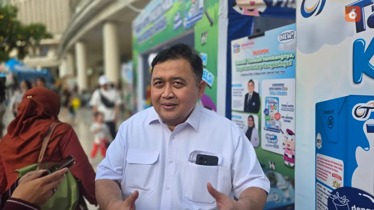 Guru Besar Bidang Ilmu dan Teknologi Susu IPB, Prof. Dr. Epi Taufik, S.Pt., M.V.P.H., M.Si., (Foto: Aditya Eka Prawira/Liputan6.com)