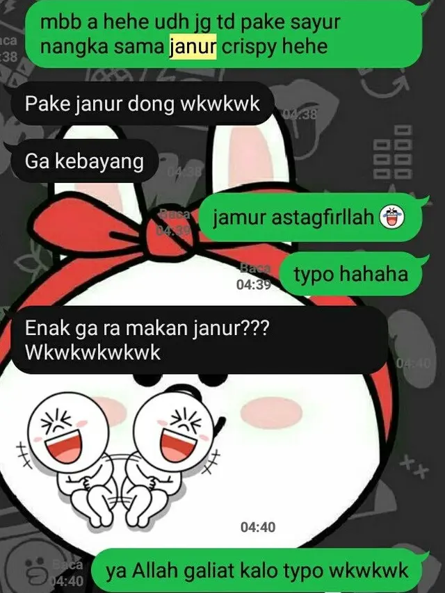 6 Chat Lucu Salah Ketik Ini Bikin Salah Paham yang Baca