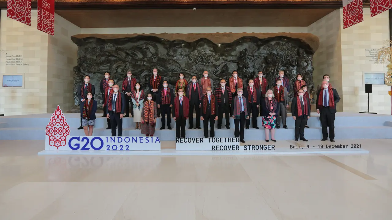 Delegasi Negara G20 menghadiri Finance and Central Bank Deputies Meeting (FCBD) di Bali