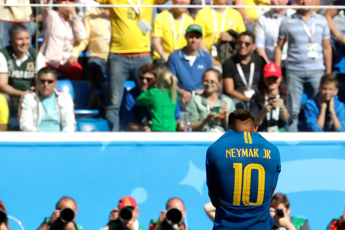 Tangisan Neymar Usai Lawan Kosta Rika