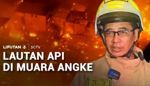 Puluhan Rumah di Muara Angke Terbakar, Api Diduga Akibat Korsleting Listrik