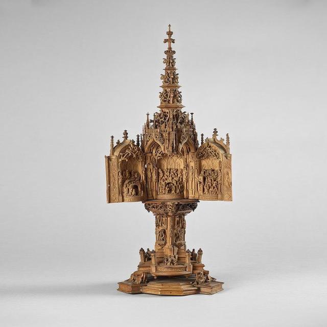 6 Potret Miniatur Boxwood Gothic Abad Ke-16 Ini Ukirannya Sempurna, Berusia 500 Tahun