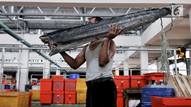 Pasar Ikan Modern Muara Baru Mulai Ditempati Pedagang