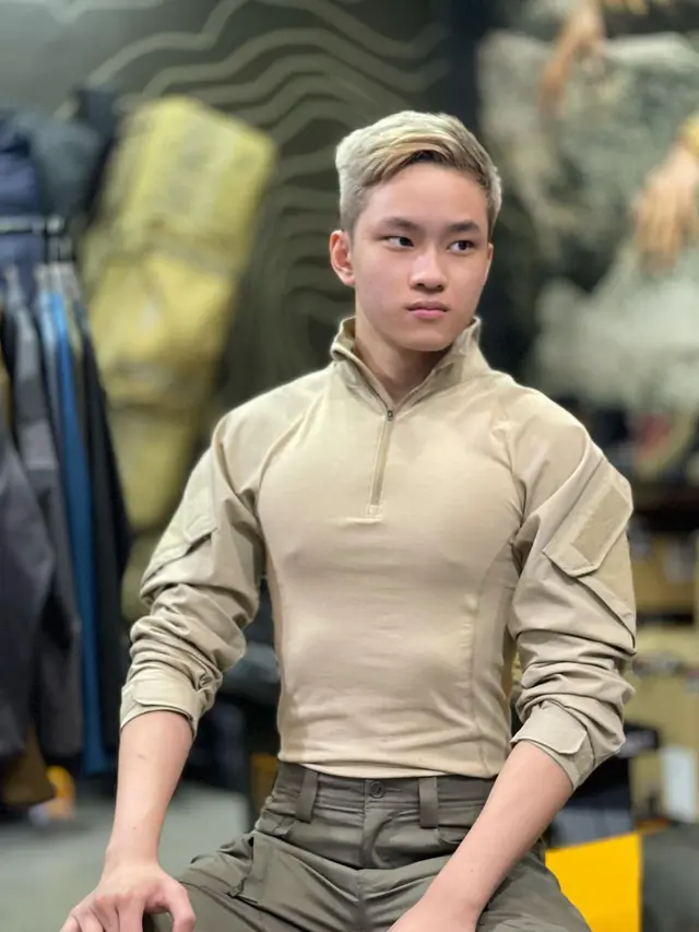 6 Potret Azka Corbuzier saat Latihan Menembak, Gayanya Curi Perhatian