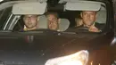 Penahanan ini merupakan pukulan bagi Nicolas Sarkozy yang sedang berupaya menjadi presiden lagi pada 2017 mendatang, Paris, Selasa (1/7/14). (REUTERS/Pascal Rossignol)