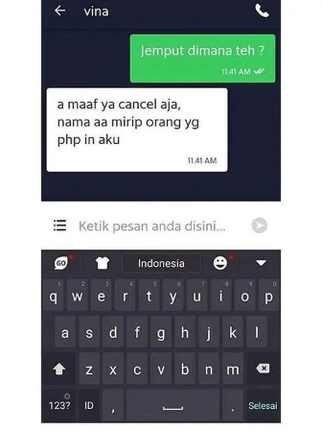 curhatan pelanggan ojol