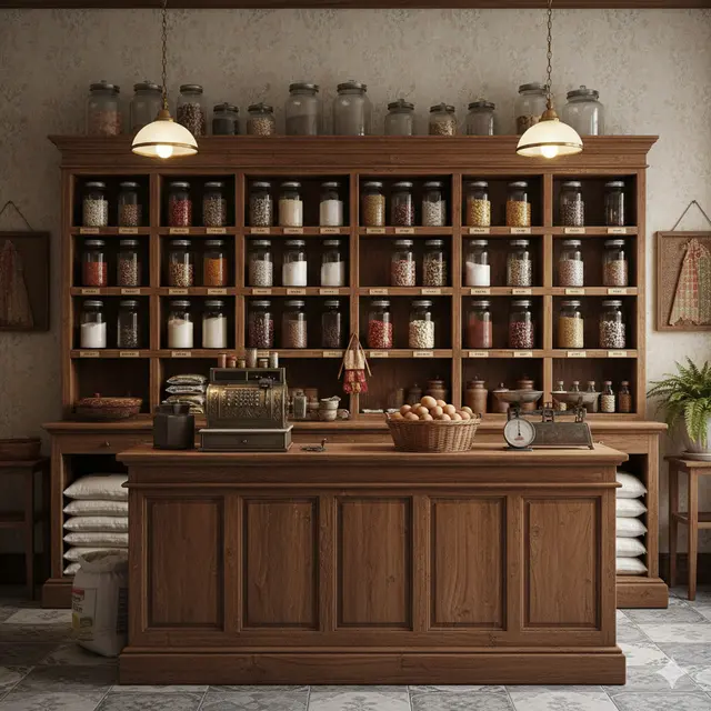 Desain Warung Sembako