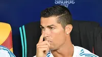 Striker Real Madrid asal Portugal, Cristiano Ronaldo. (AFP/Robert Atanasovski)